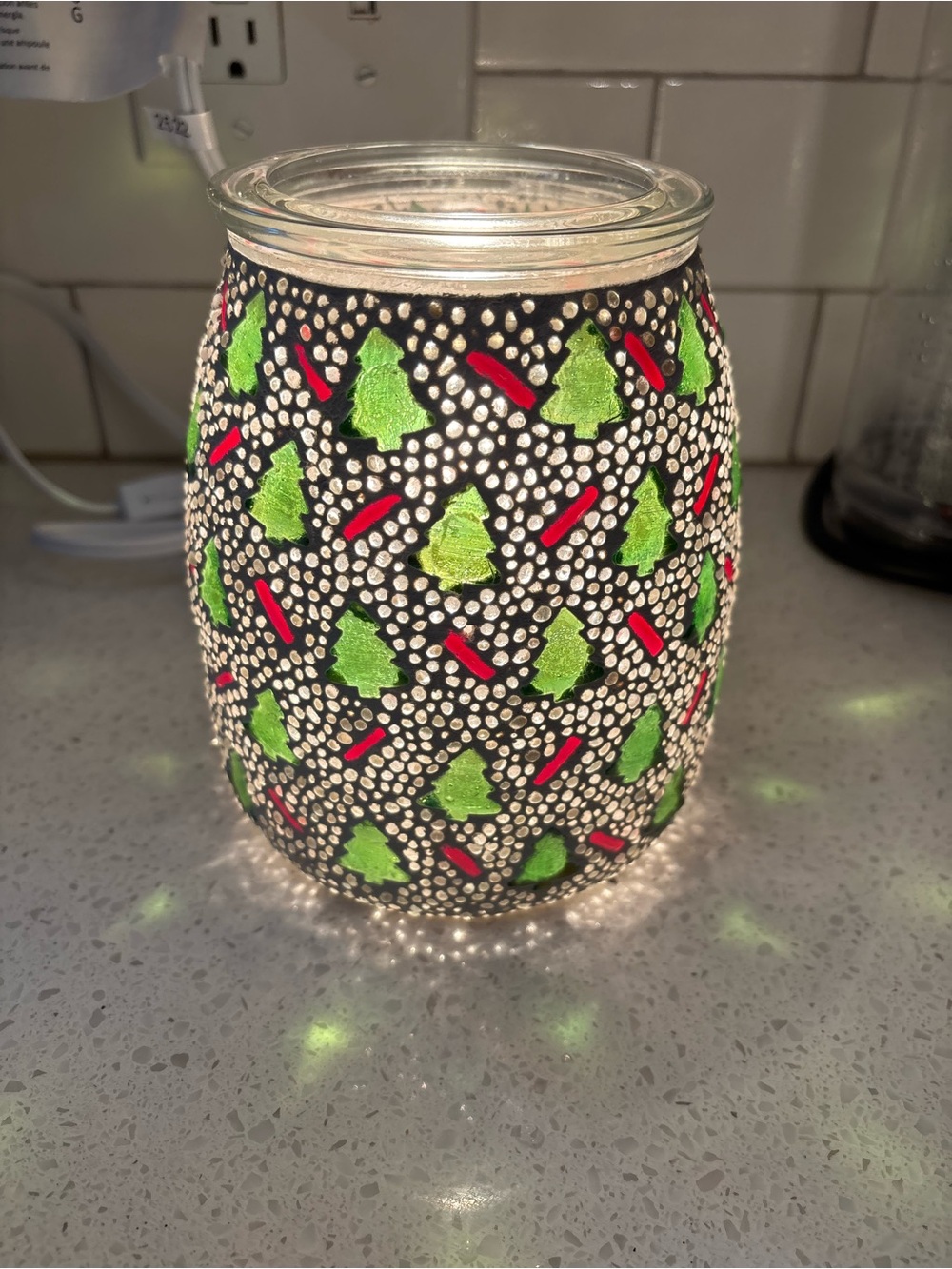 Scentsy Merry Mosaic Warmer RETIRED